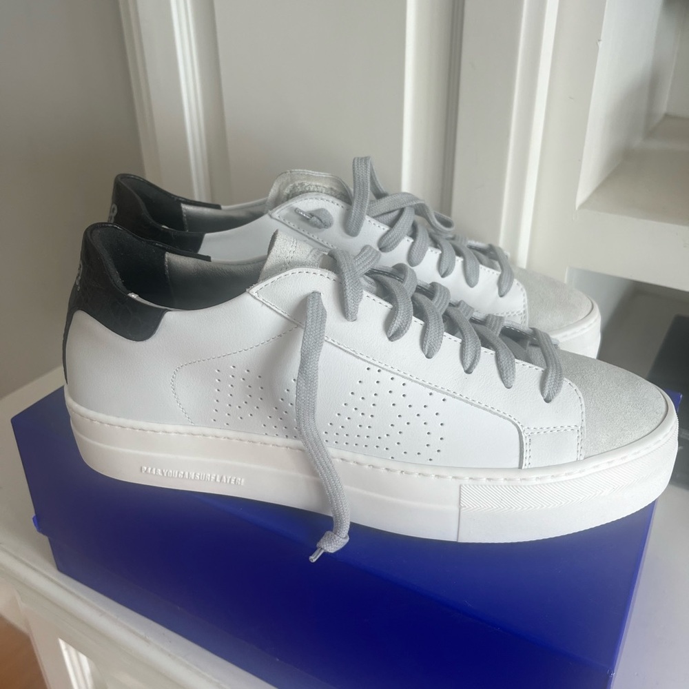 P448 White Sneakers